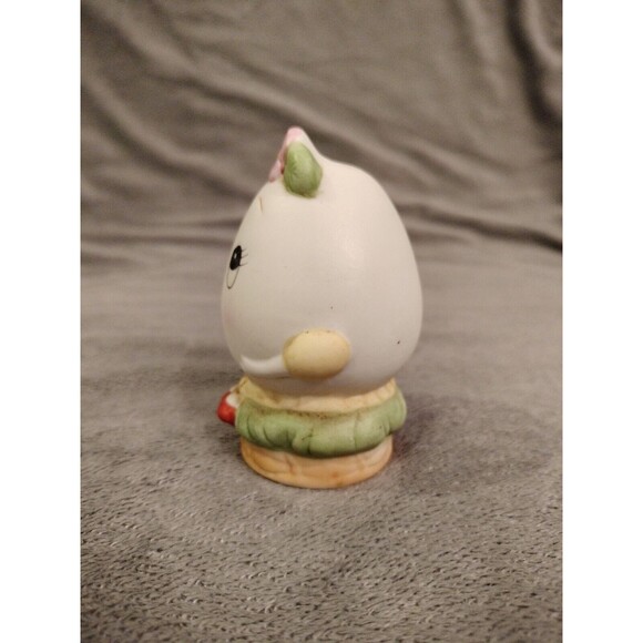 Lefton Anthropomorphic Mr & Mrs Humpty Dumpty Salt and Pepper Shakers Vintage - Picture 9 of 12